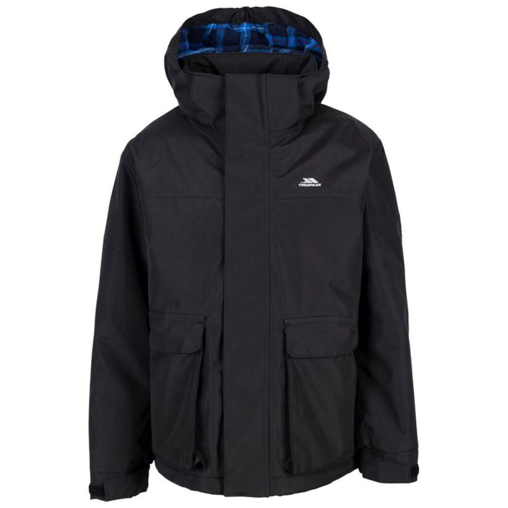 Trespass Boys Lost TP50 Waterproof Jacket / Black